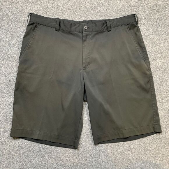 Nike Golf Shorts Mens 38 Black Dri Fit Tech Flat Front Lightweight Tech Chino - Picture 2 of 13